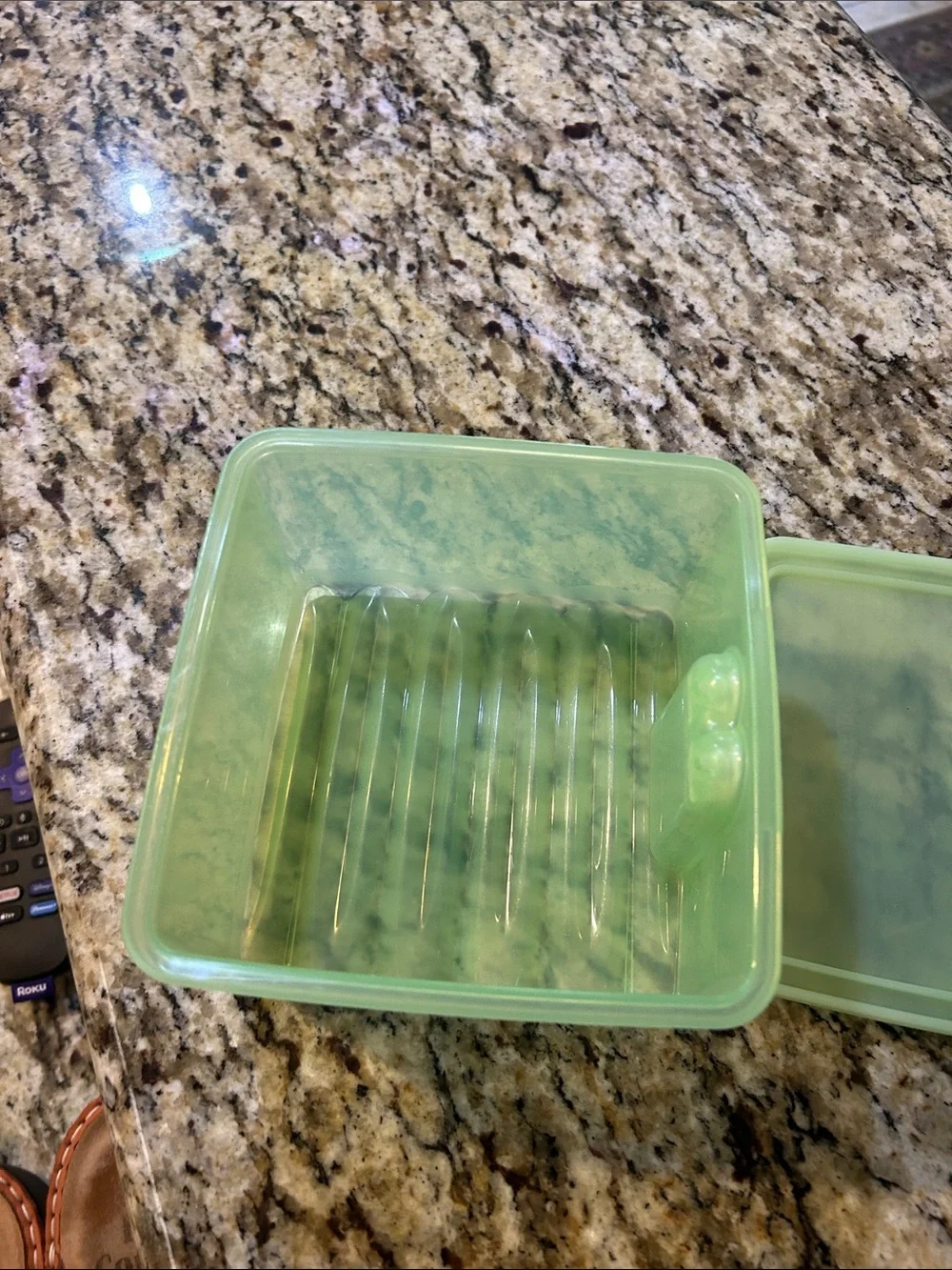 Green Vegetables Food Storage Container with Lid